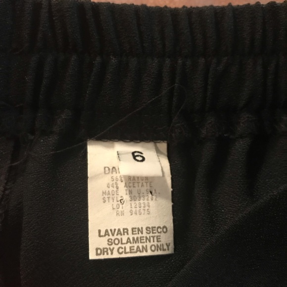 Dani Max BLACK CLASSIC SKIRT - Picture 4 of 6